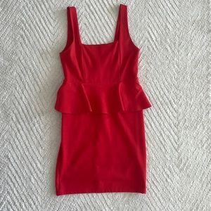 Alice & Olivia red dress